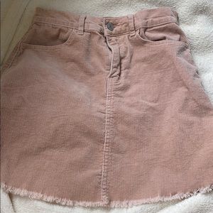 Brandy Melville corduroy skirt